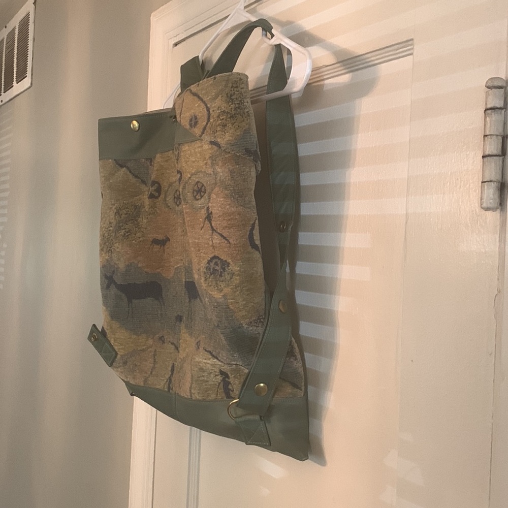 Carson Rogers Beautifully Patterned Backpack In E… - image 2